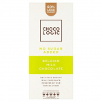 Chocologic No Sugar Added Belgian Milk Chocolate