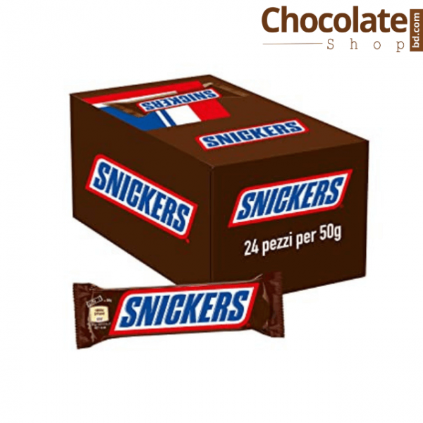 Snickers Chocolate 50g 24 Pcs Box price in bd