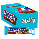 Snickers Crisp 24 Bars 40 Gm