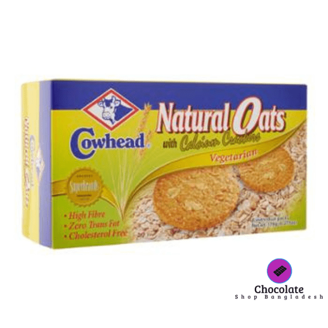 Cowhead Natural Oats with Calcium Crackers