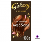 Galaxy Fusions Dark Chocolate 70% Cocoa Bar