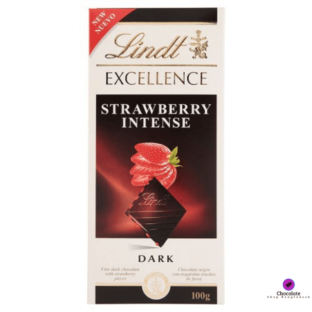 Lindt Excellence Strawberry Intense 100g At Lowest Price 21 4855