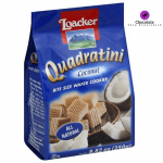 Loacker Quadratini Coconut Wafer