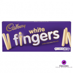 Cadbury Skeleton Fingers White Chocolate Biscuits