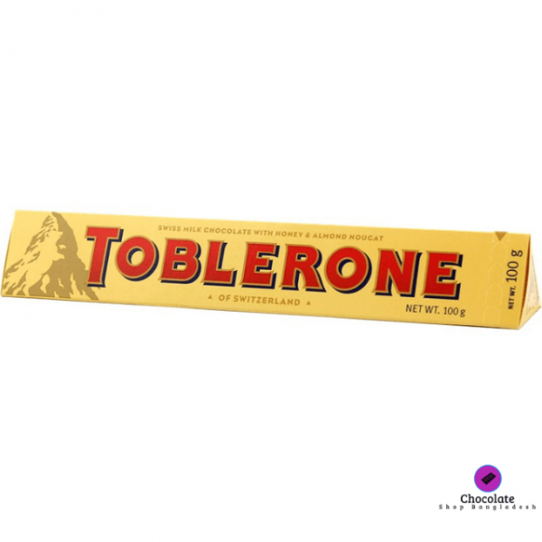 Toblerone Yellow Milk Chocolate 100g