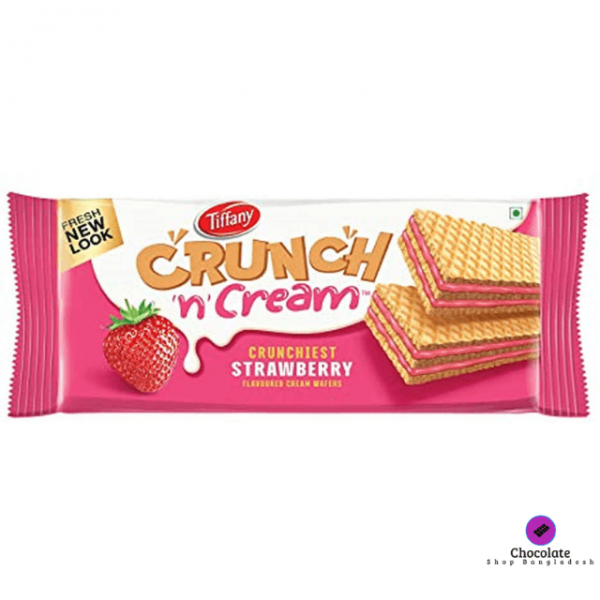 Tiffany Crunch n Cream Strawberry Wafers 153g price in bd