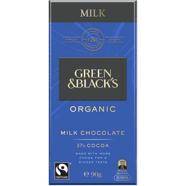 Green and Blacks Organic Milk Chocolate 37 Cocoa price in bd