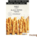 M&S Food Black Pepper Twists price in bd