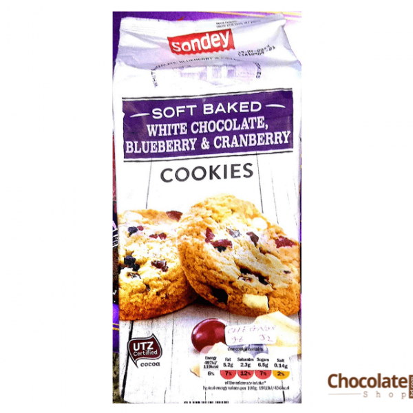 Sondey White Chocolate Blueberry & Cranberry Cookies price in bd
