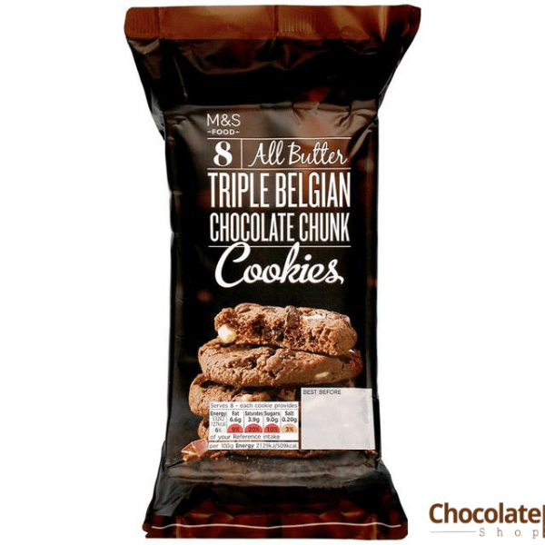 M&S Triple Belgian Chocolate Chunk Cookies price in bd
