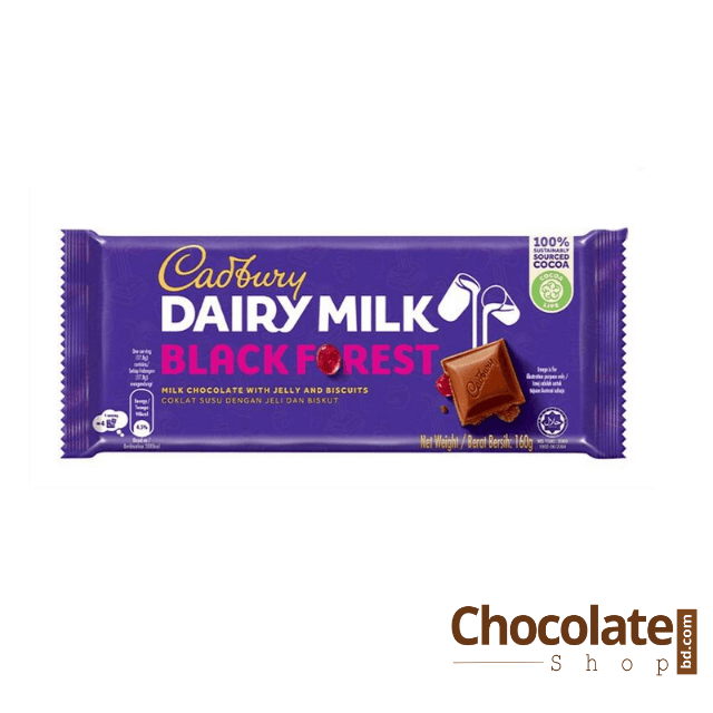 Cadbury Dairy Milk Black Forest 160g price in bd