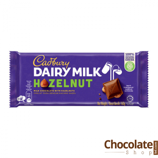 Cadbury Dairy Milk Hazelnut 160g price in bd