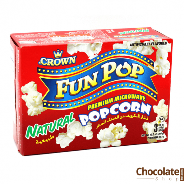 Crown Fun Pop Natural Popcorn price in bd