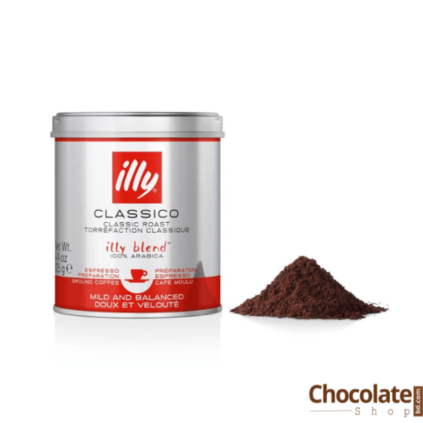 Illy Classico Ground Coffe 125g price in bde