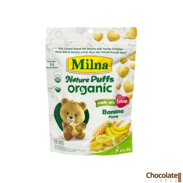 Milna Nature Puffs Organic Banana 15g price in bd.