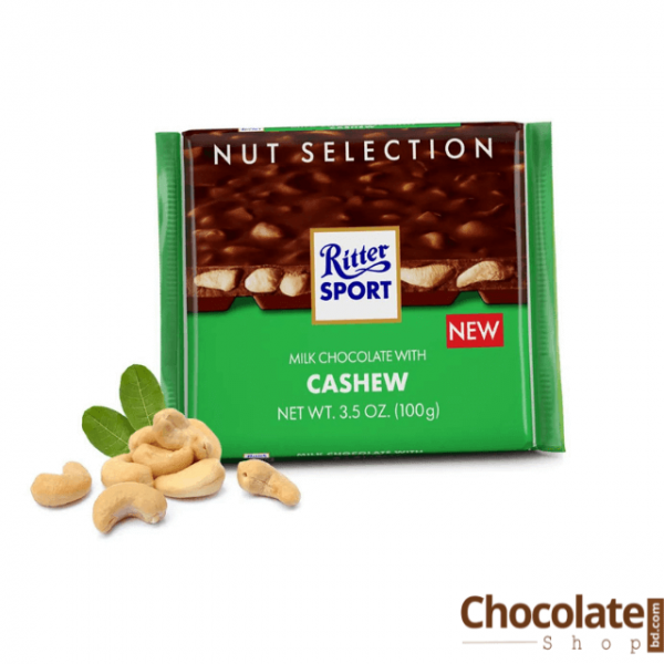 Ritter Sport Milk Chocolate with Cashew price in bd