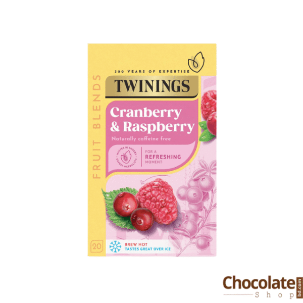 Twinings Cranberry and Raspberry Tea 20 Tea Bags