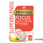 Twinings Focus Mango and Pineapple with Ginseng price in bd