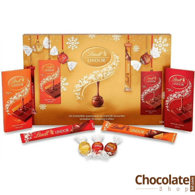 Lindt LINDOR Gold Selection Box 500g price in bd