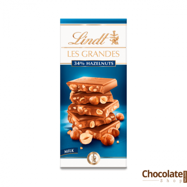 Lindt Les Grandes Milk Chocolate Hazelnuts 150g price in bd