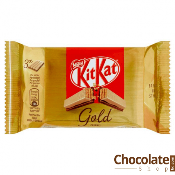 Kitkat Gold Caramel 4 Finger price in bangladesh