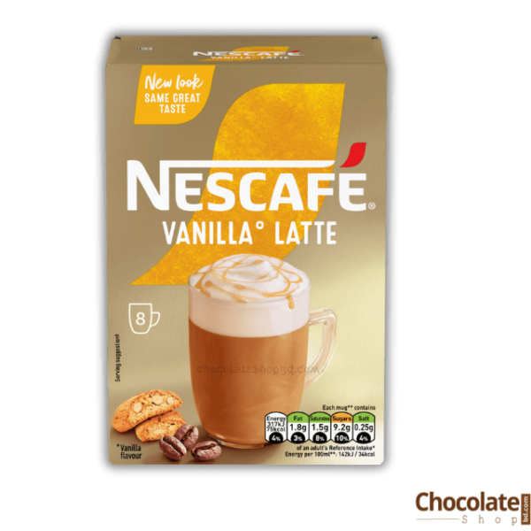 Nescafe Gold Vanilla Latte 8 Sachets Box Price in Bangladesh