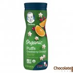 Gerber Organic Cranberry Orange Puffs price in bd