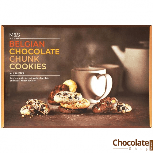 M&S Belgian Chocolate Chunk Cookies Selection 500g price in bd