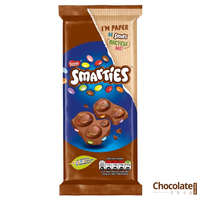 Nestle Smarties Chocolate 90g price in bd