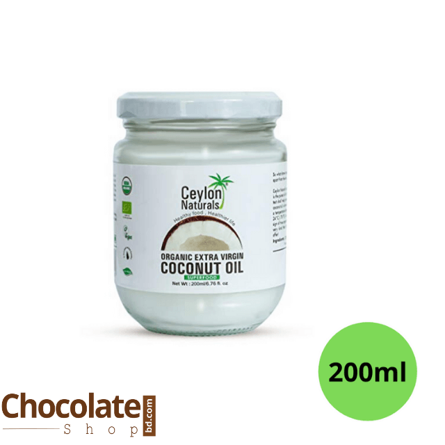 Ceylon Naturals Organic Extra Virgin Coconut Oil 200ml Price