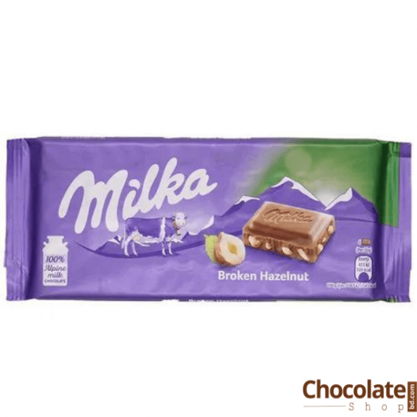Milka Broken Hazelnut Chocolate price in bd