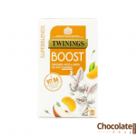 Twinings Boost Mandarin Apple and Green Tea with Guaran price in bd