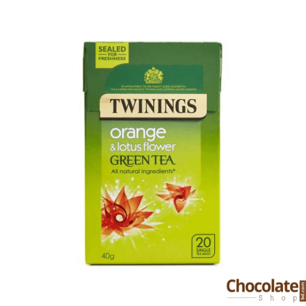 Twinings Orange and Lotus Flower Green Tea price in bd
