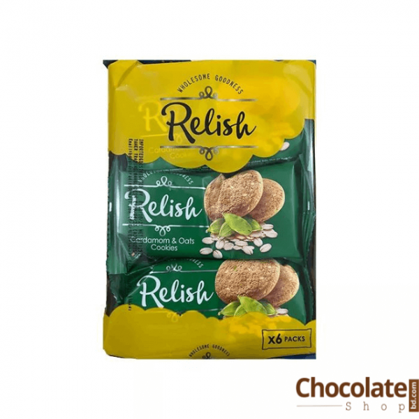 Relish Cardamom & oat Cookies 252g price in bd