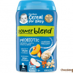 Gerber Powerblend Probiotic Oatmeal Lentil Peach & Apple price in bd