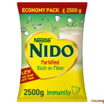 Nestle Nido Fortified Milk Powder 2500g Packet price in bd