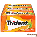 Trident Tropical Twist Sugar Free Gum price in bd