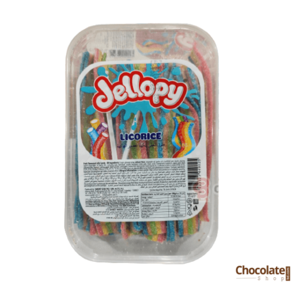 Jellopy Rainbow Sour Belt Jelly Candy price in bd