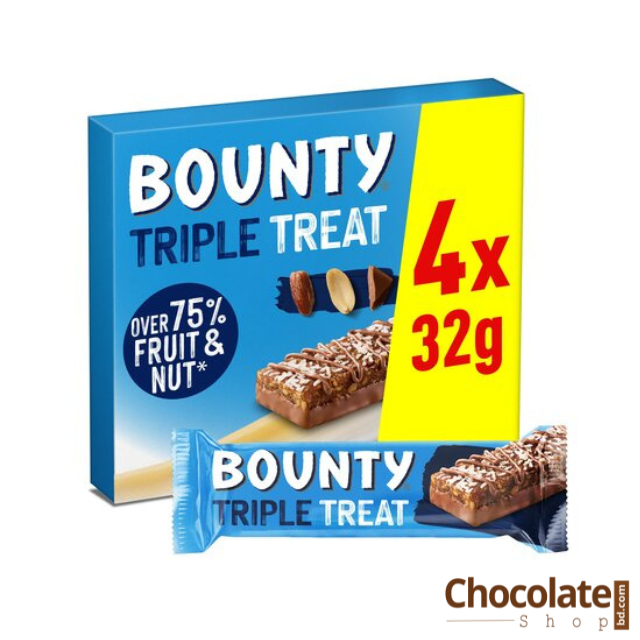 Bounty Triple Treat Fruit Nut Chocolate price in bd