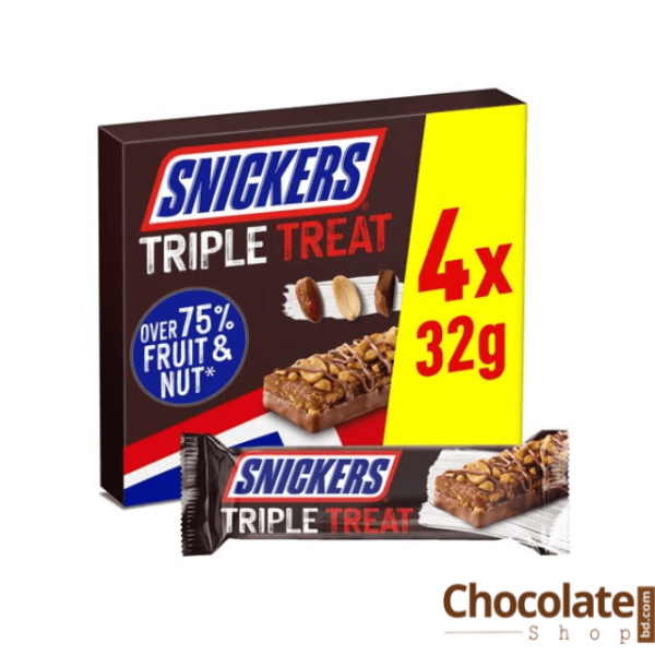 Snickers Triple Treat Fruit Nut Chocolate price in bd