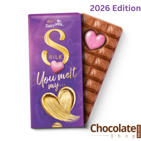 Cadbury Dairy Milk Silk Heart Blush Valentines 250g price in bangladesh