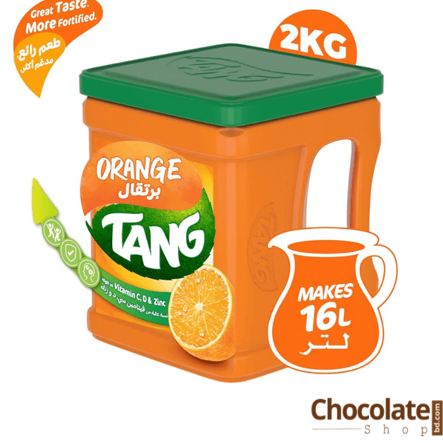 Tang Orange Flavour Powder 2 Kg price in bangladesh