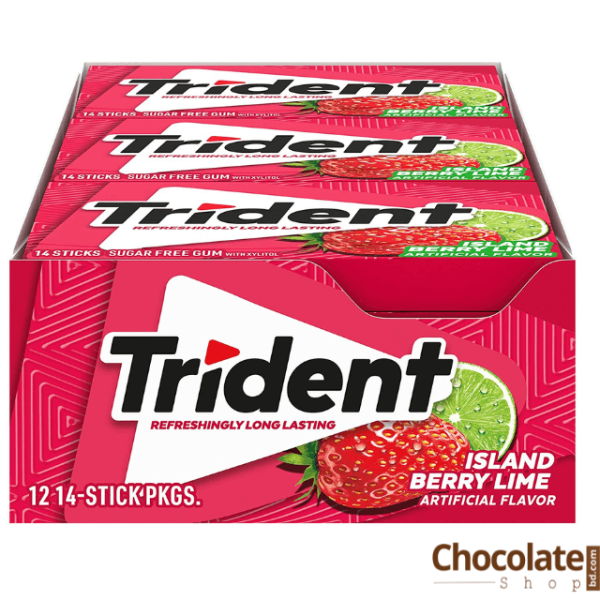 Trident Island Berry Lime Sugar Free Gum price in bd