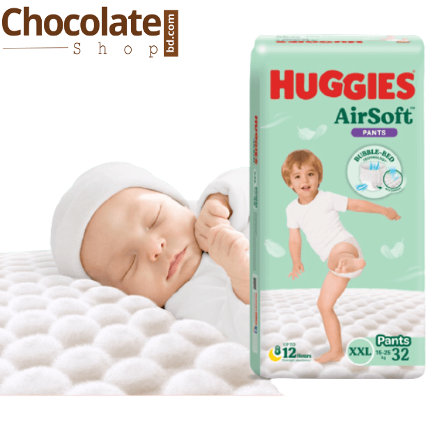 Huggies Natural Soft Diaper Pants Xxl | 32s | Baby Diapers | Walter Mart