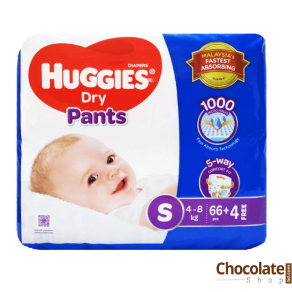 Huggies Dry Pants S 70 pcs price in bd