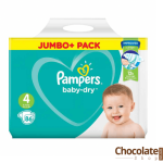 Pampers Baby Dry Belt Size 4 price in bd