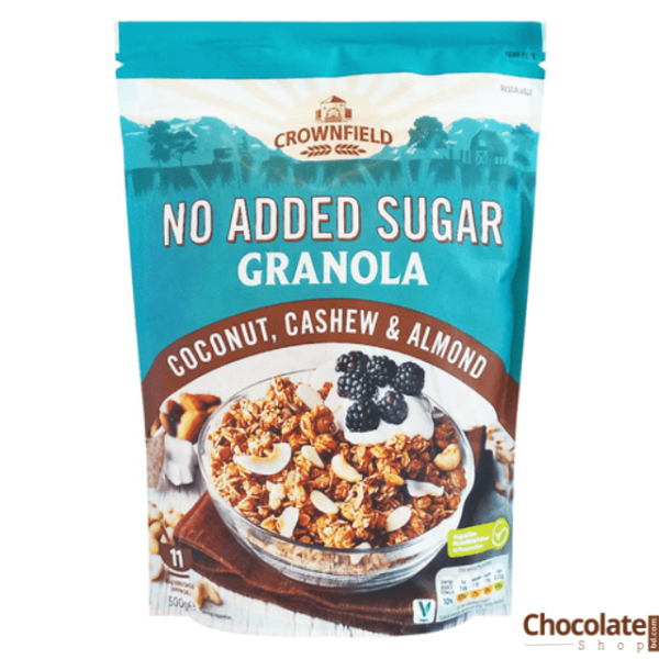 Crownfield No Added Sugar Granola Coconut, Cashew & Almond price in bd