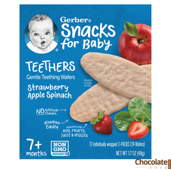 Gerber Teethers Strawberry Apple Spinach price in bd
