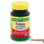 Spring Valley Folate 666 mcg DFE price in bd