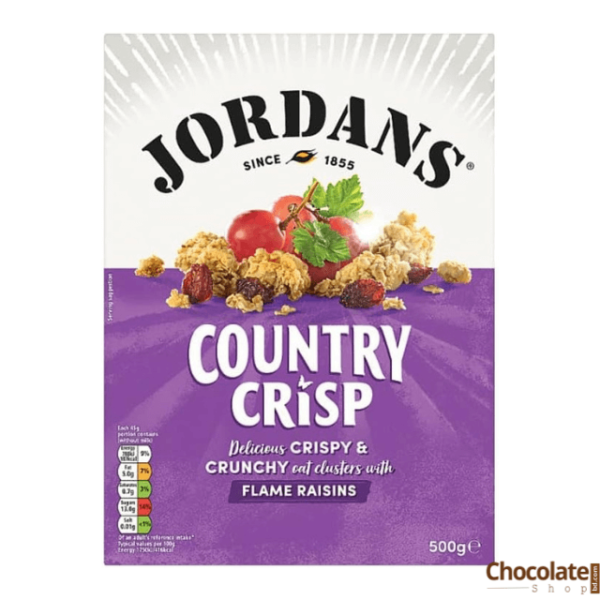Jordans Country Crisp Flame Raisins Cereal 500g price in bd